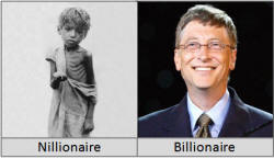 The Nillionaire and the Billionaire