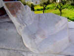 Lady Arabella 1 - A marble sculpture by Cliff Fraser