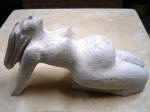 Elise et Edouard 6 - A marble sculpture by Cliff Fraser