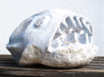 Deep Sea Fish Sculpture -  A marble sculpture by Cliff Fraser [In progress - Stage 3]