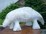 Haggis Scoticus 1 - A marble sculpture by Cliff Fraser