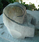 Grey Scorpion 2 - A marble sculpture by Cliff Fraser